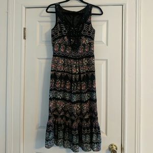 Oasis floral midi dress - boho inspired